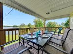 large dock for fishing and lounging- NO ACCESS TO PARTY DECK